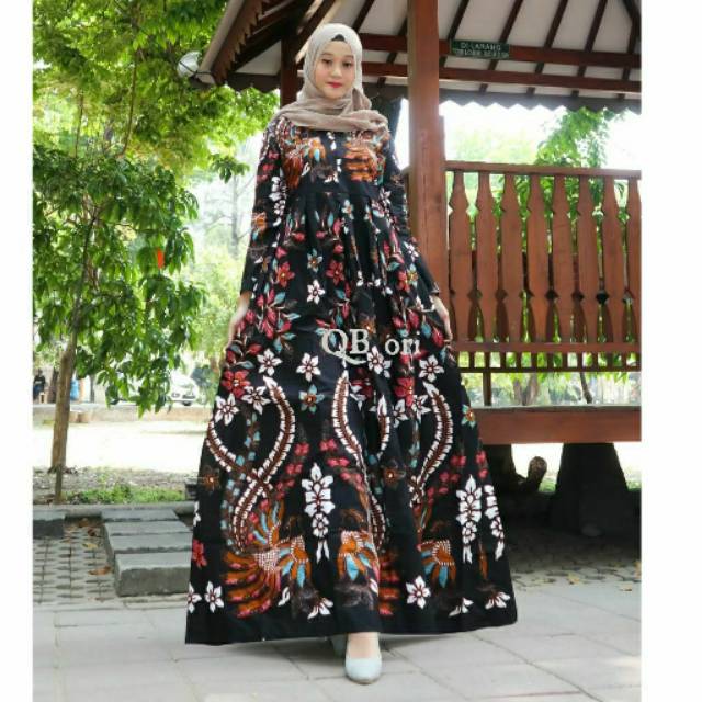 Gamis batik jumbo LD 120
