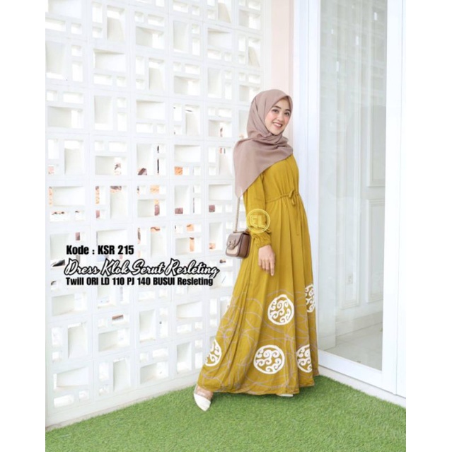 gamis elzhaf KSR 215 twill ori semarang