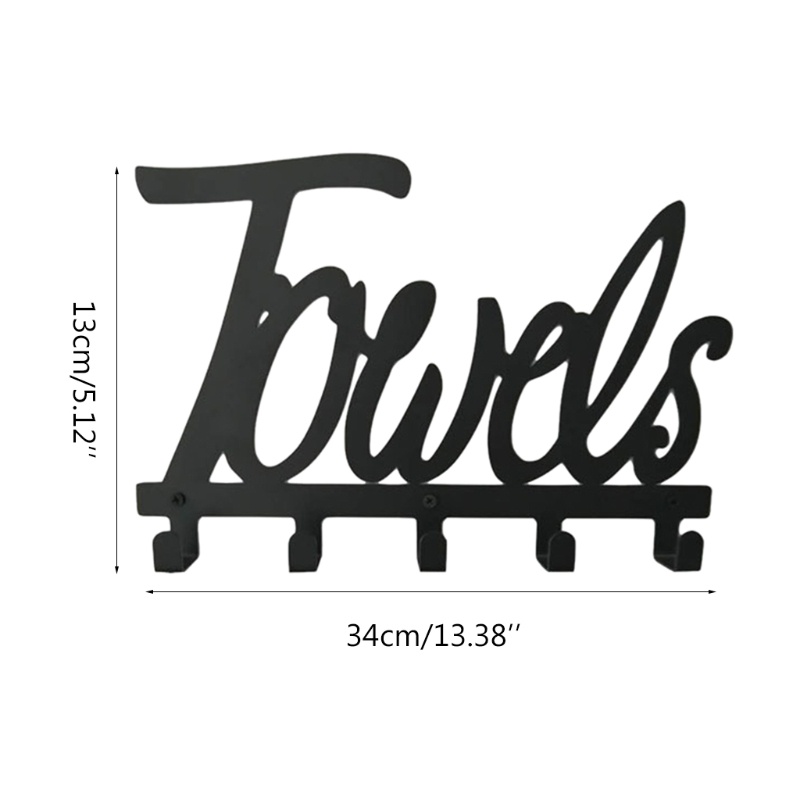 Gro Rak Holder Handuk Kapasitas Maksimal 10kg Untuk Kamar Mandi