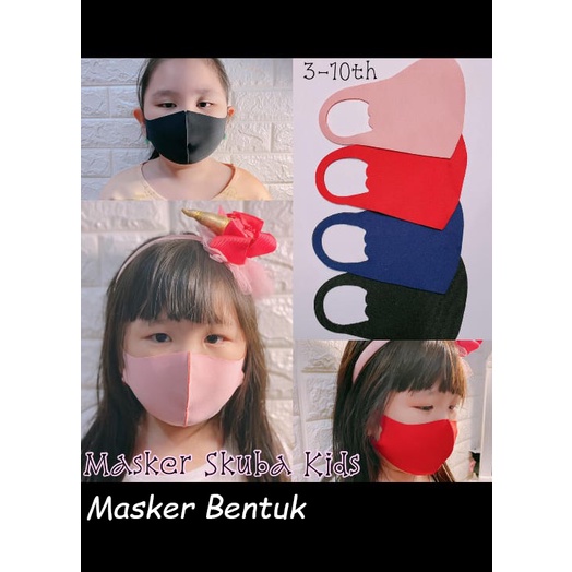 CLEARANCE SALE / MASKER ANAK KECIL / MASKER ANAK ANAK SCUBA 12PCS