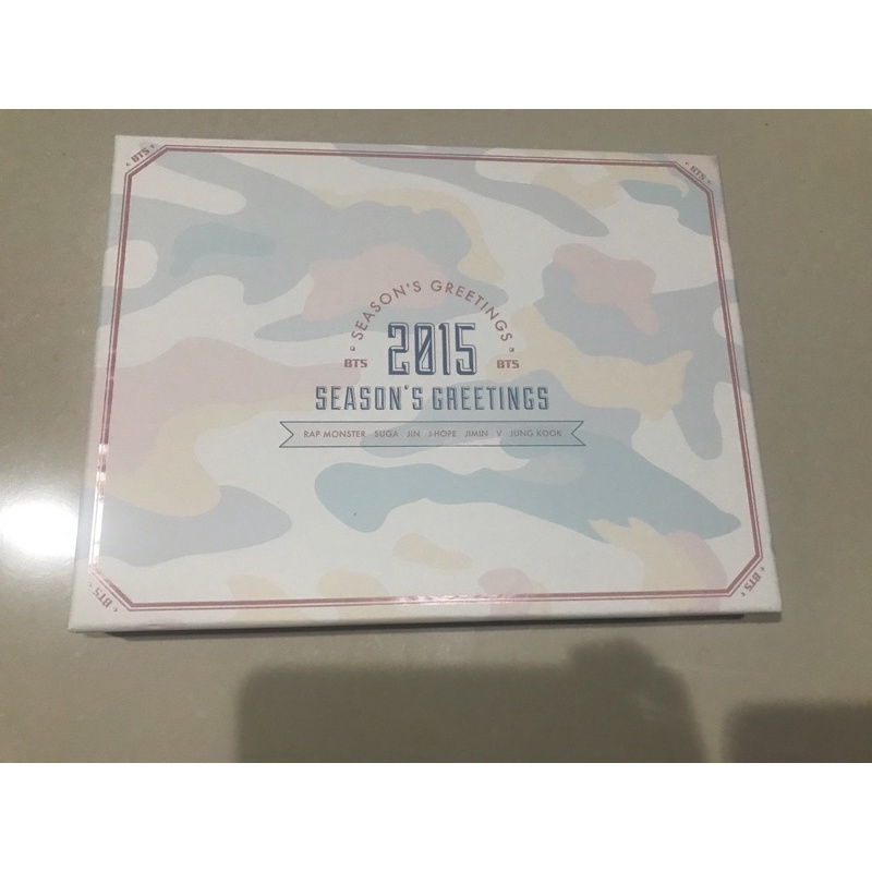 BTS season greating 2015 fullset unseald