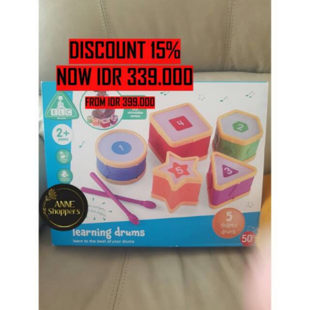 DISCIOUNT (Early Learning Center)  Learning Drums