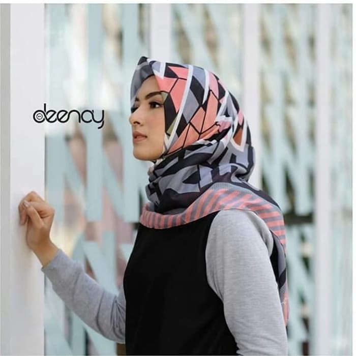 Promo Deenay Hijab Motif Diola Kerudung Deenay Jilbab Deenay Motif Diola Berkualitas
