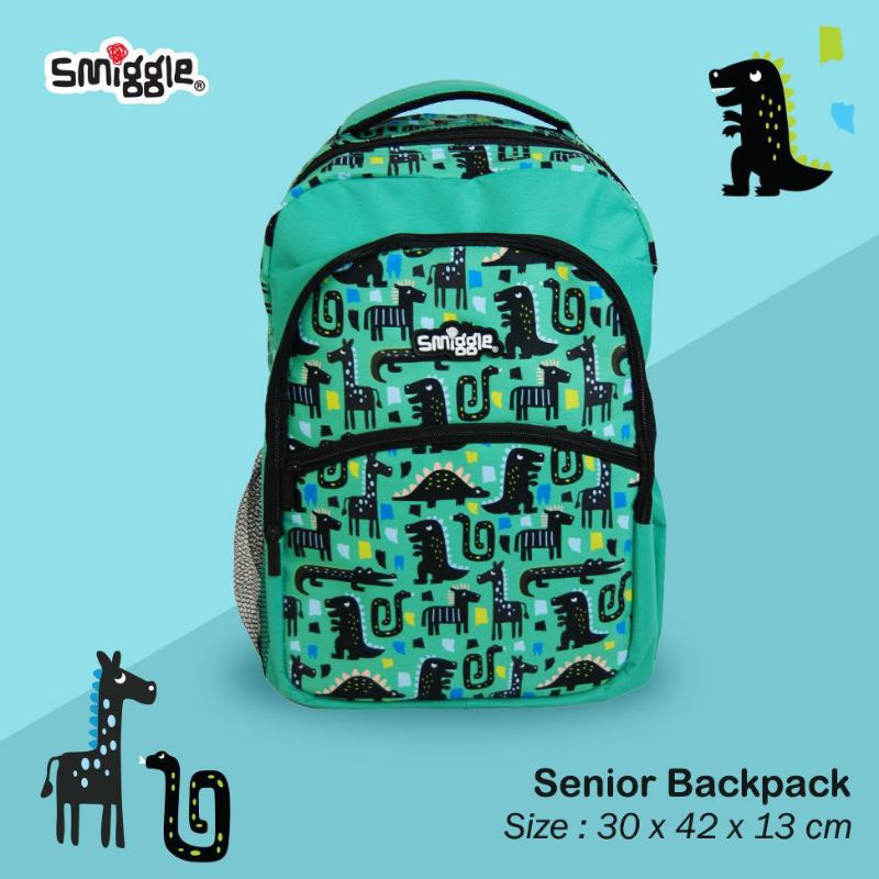 Smiggle Dino green/Smiggle astronot/Tas smiggle senior/Tas smiggle junior