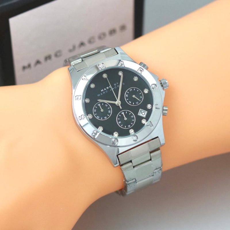 Jam Tangan Marc.J Stainliss Steel Jam Tangan Analog Pria Wanita