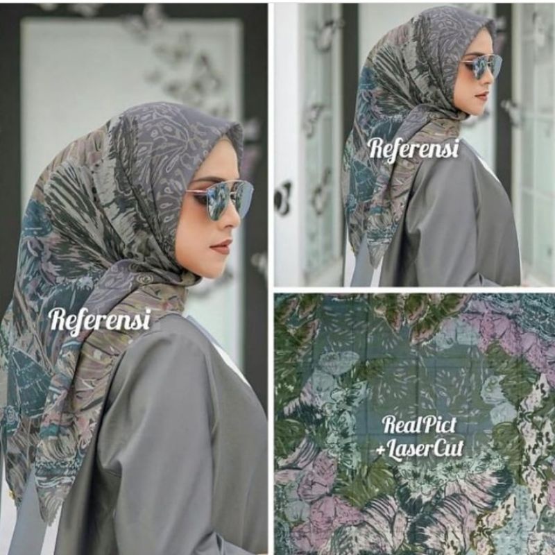 [SIAP KIRIM] HIJAB MOTIF VOAL FARSYA ADEEVA