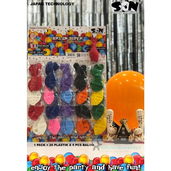 Balon Renteng doff 100 Pcs / Balon doff 100 Pcs/ Balon Papan doff 100 Pcs