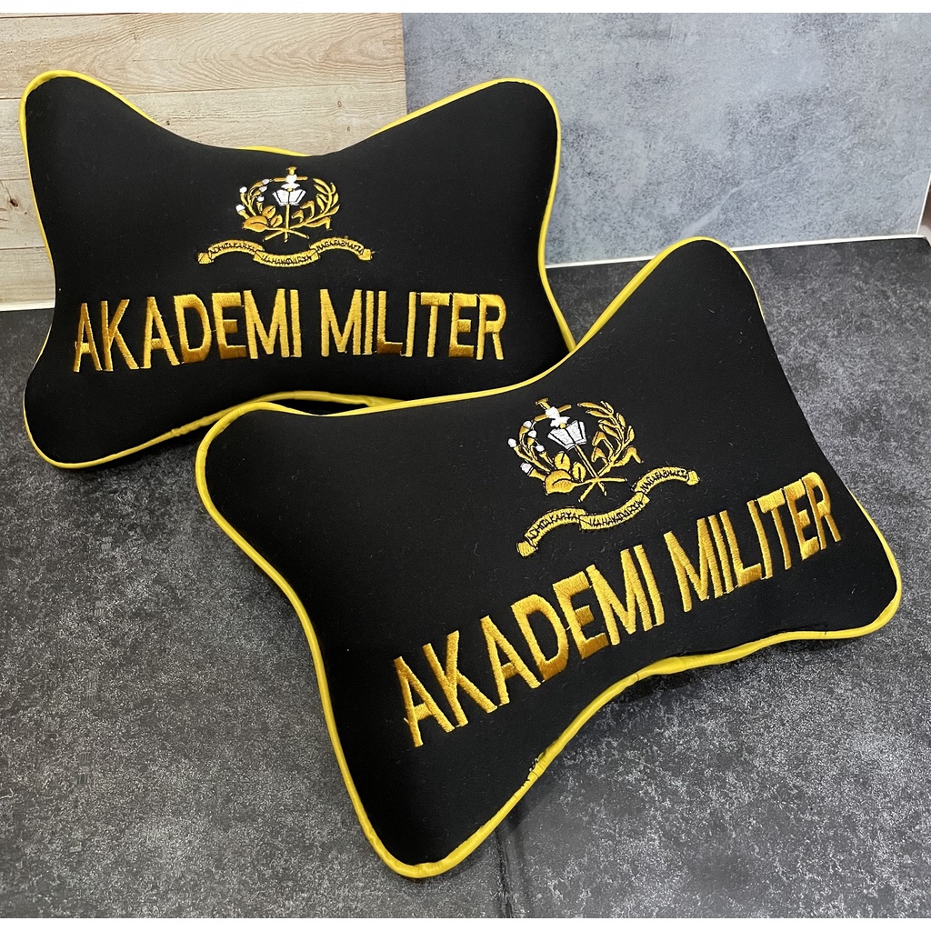 Bantal Mobil Akmil Hitam - Bantal Mobil - Bantal Kepala Akmil