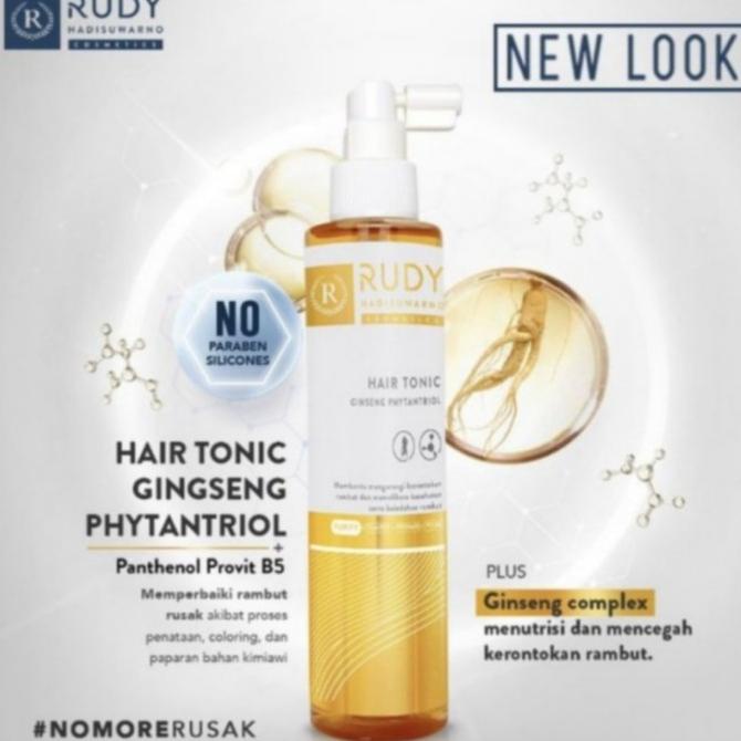 Rudy Hadisuwarno Hair Tonic Ginseng Plus Phytantriol 220 Ml