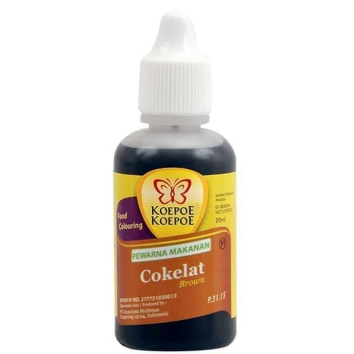 PEWARNA MAKANAN KOEPOE 30ML COKELAT