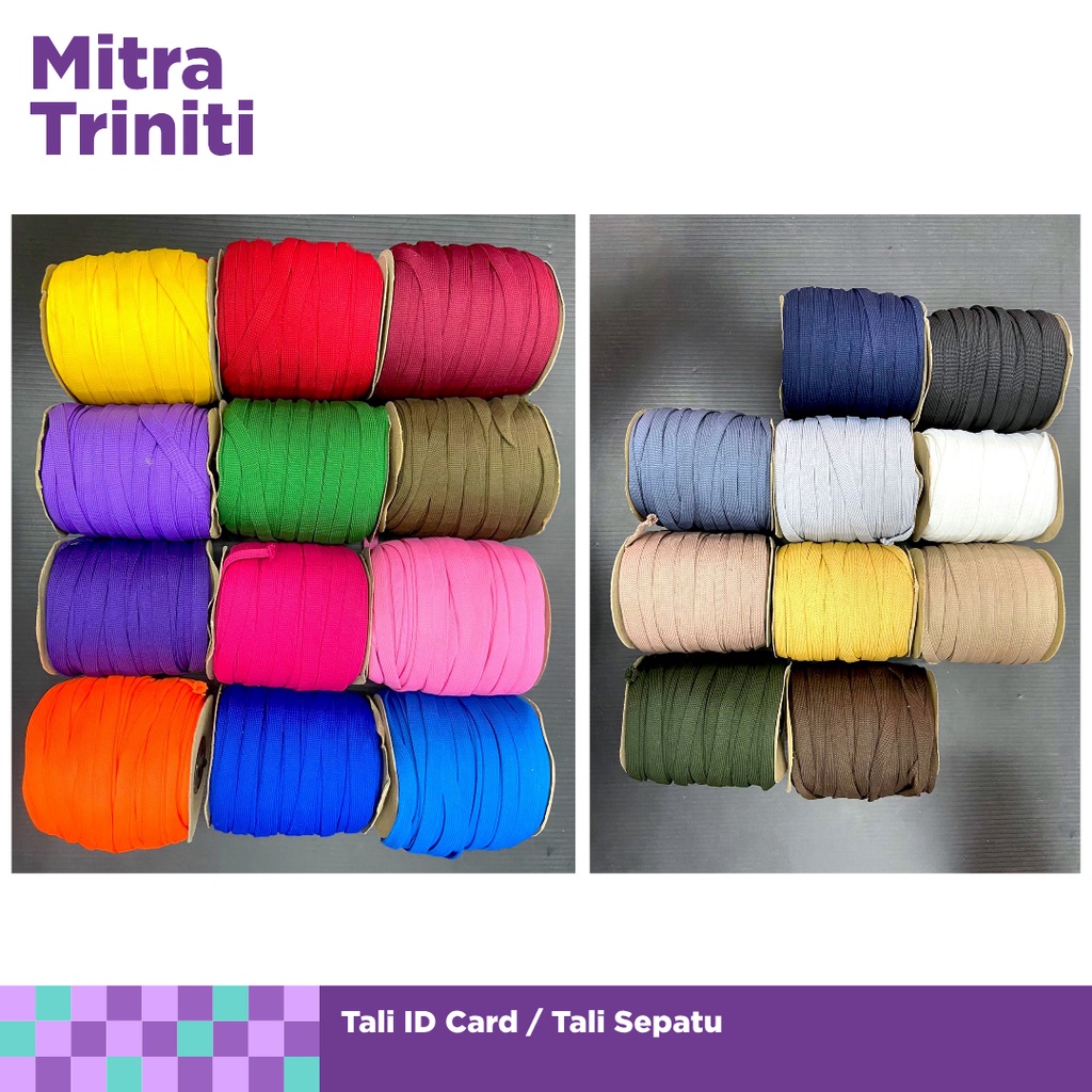 

Tali Sepatu Id Card 9mm Polyster Bahan Lanyard Sarung