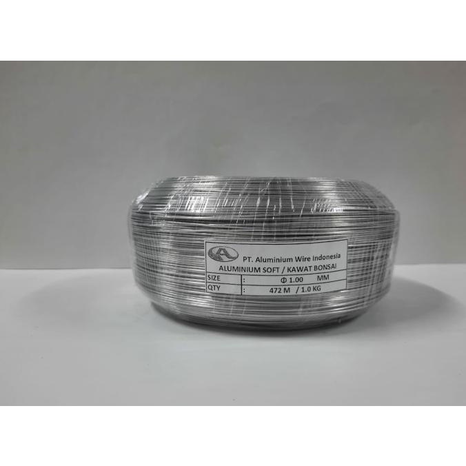 

TERBARUU!! Kawat Bonsai Aluminium Roll 1 KG - 1 mm ~ 6 mm COD