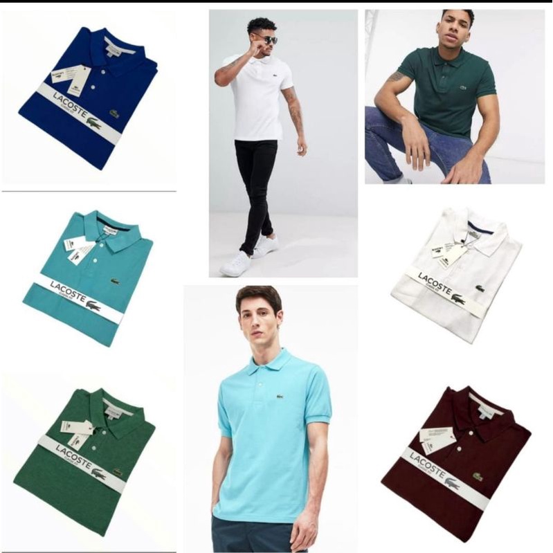 kaos Lacoste polo t-shirt original murah
