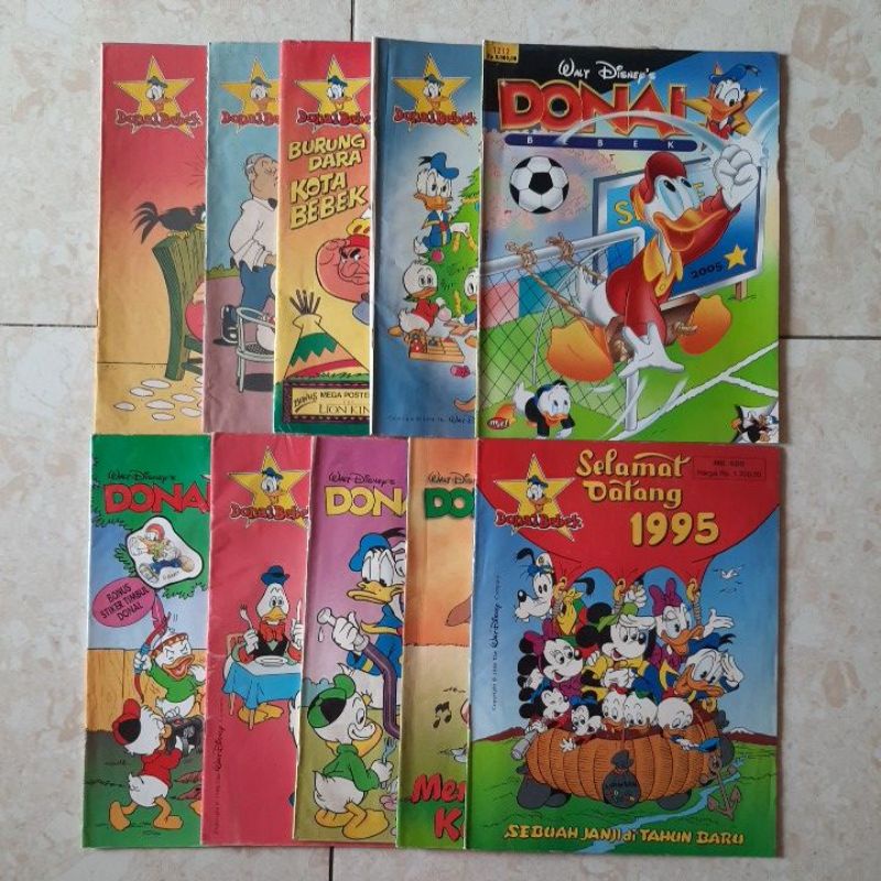 Jual Majalah Komik Donald Bebek Shopee Indonesia