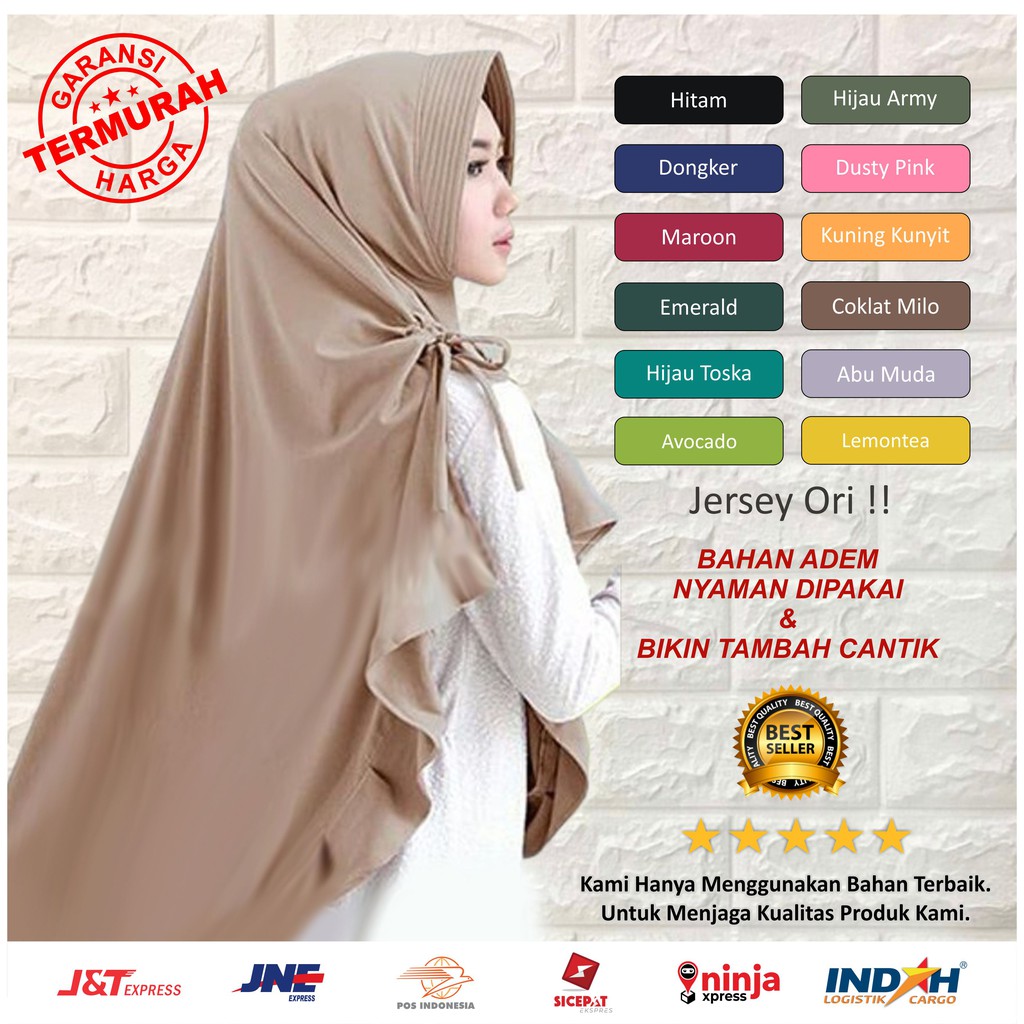 TERMURAH JILBAB KHIMAR ZULEIKHO Farkha Serut Hijab serut TERMURAH JILBAB KHIMAR ZULEIKHO Farkha Serut Hijab serut
