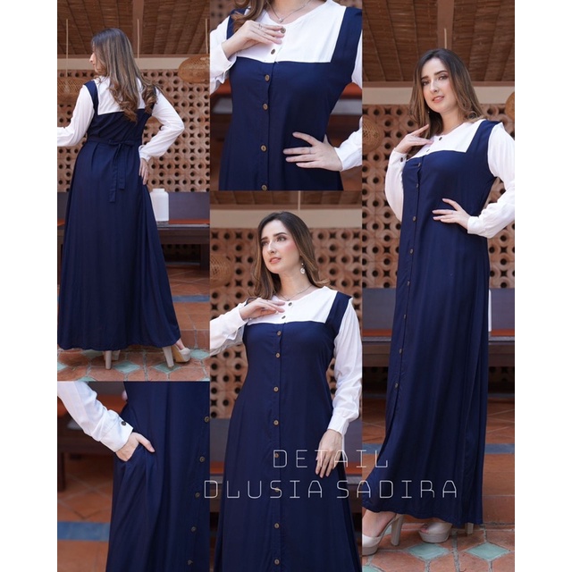 Daster Arab Dress Dlusia SADIRA Original