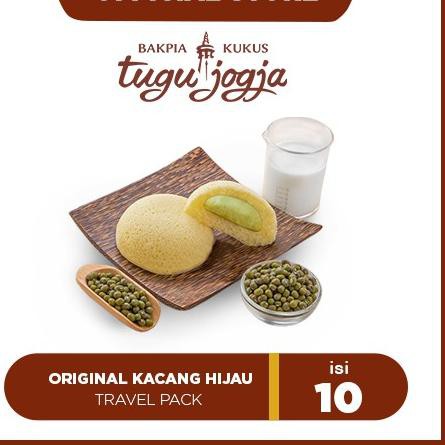 

4.4 Flash Sale Bakpia Kukus Tugu Jogja Original Kacang Hijau - Travel Pack