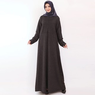Baju Muslim Gamis Wanita Gamis Jeans Jersey Zipper Gamis Baju Muslim Gamis Wanita Gamis Jeans Jersey Zipper Gamis