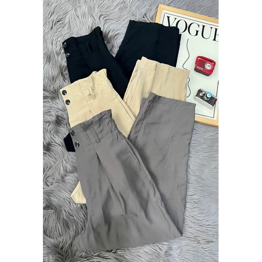 Gu by Unq highwaist pants// No Belt