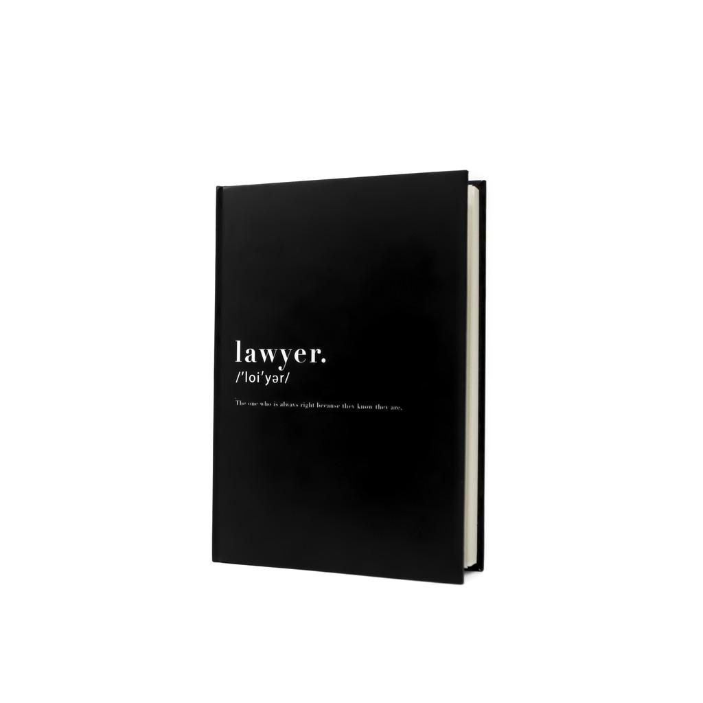 

Classic Notebook - Lawyer