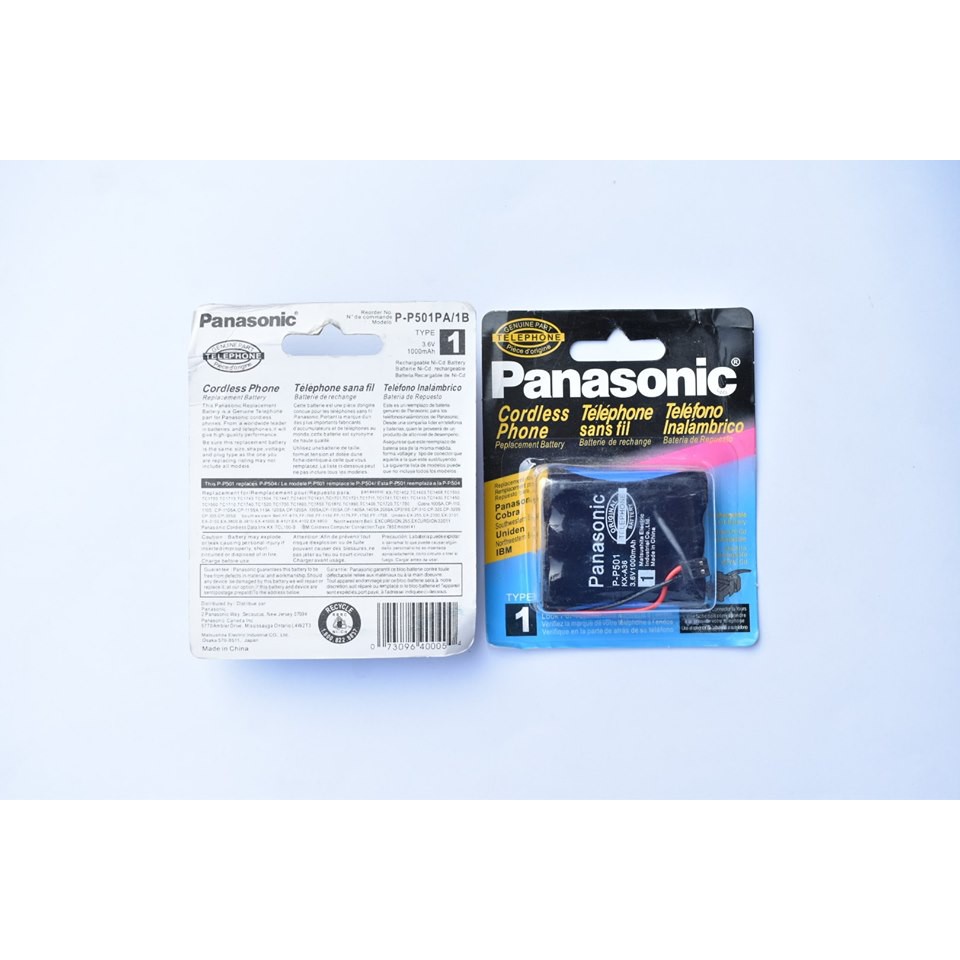 Baterai PANASONIC ORIGINAL Type  HHR-P501 P504