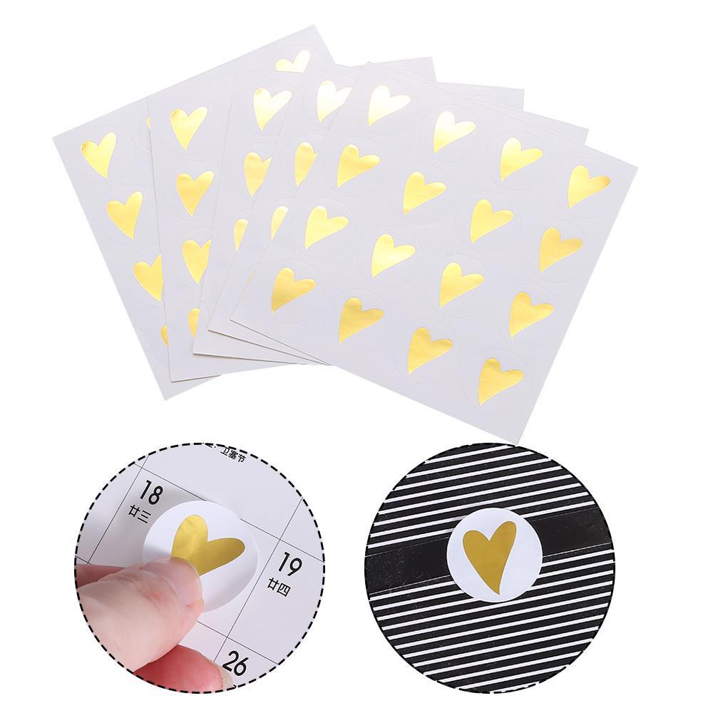 Preva 80/160pcs Handmade Stiker Suvenir Pernikahan Bronzing Baking Perhiasan Penyegelan Craft Cinta Hati