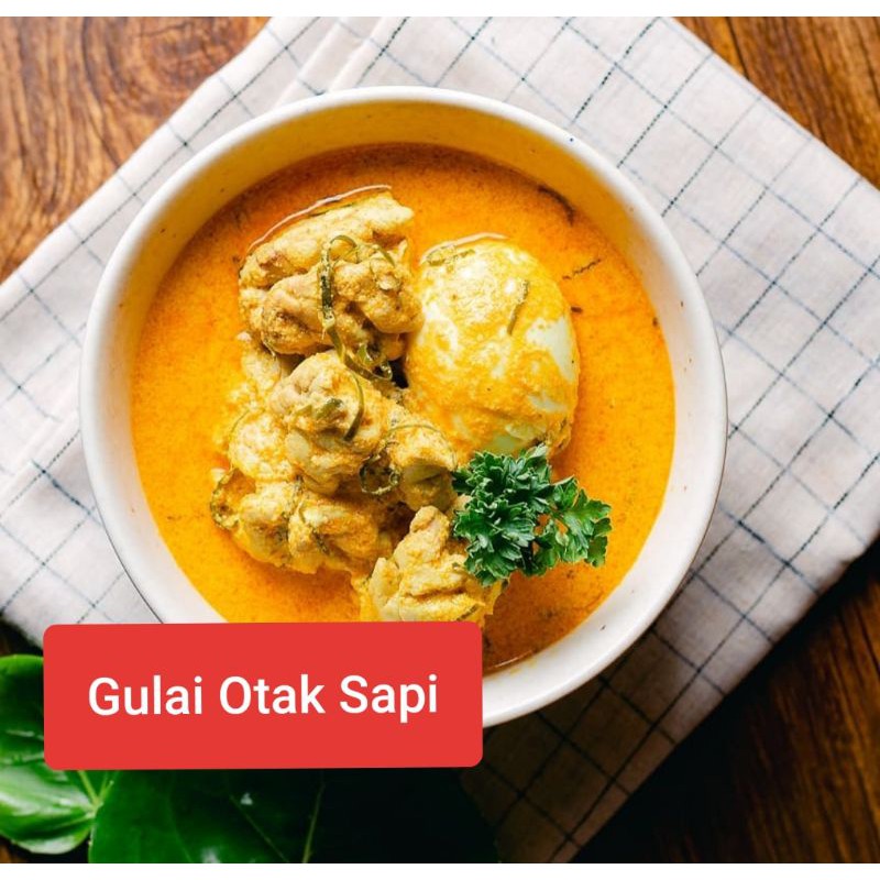 Menu Anak GULAI OTAK SAPI  (PORSI JUMBO 2-3X MAKAN)