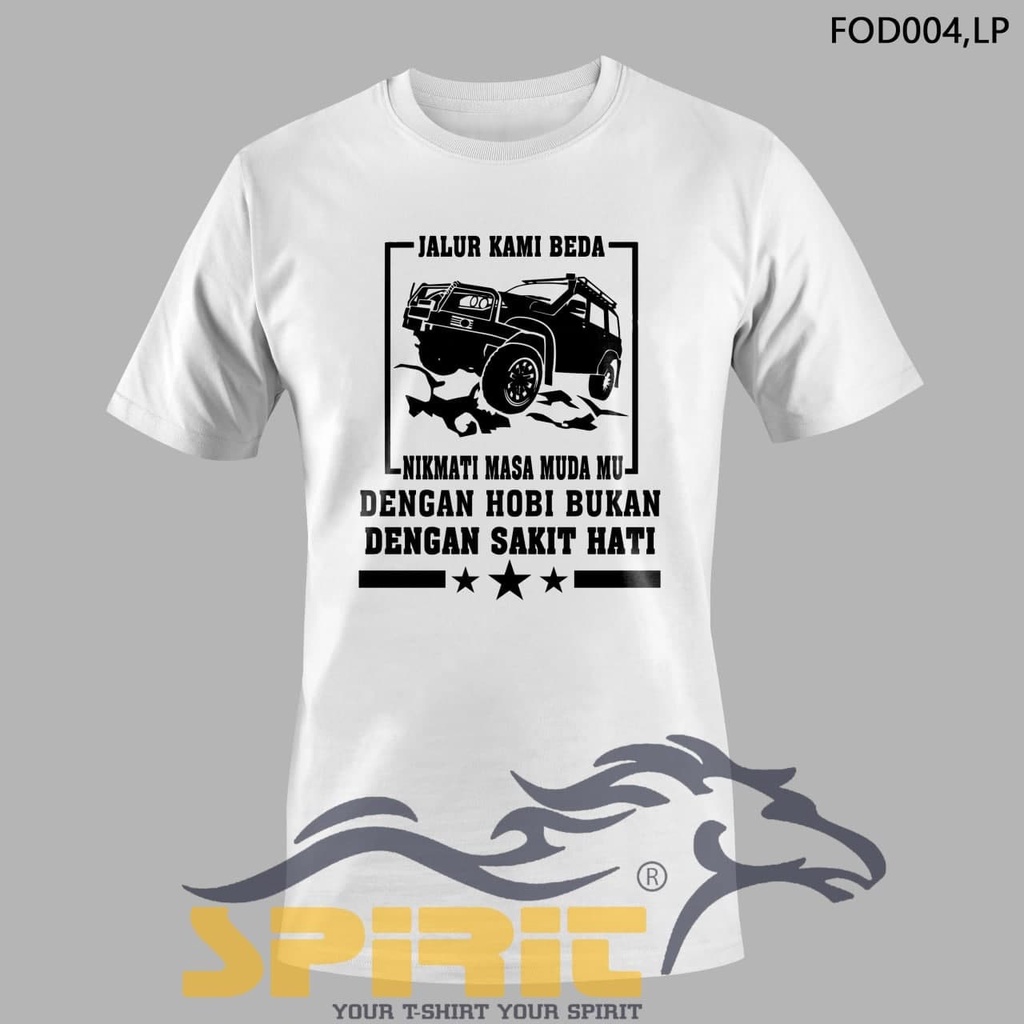 Kaos premium clothing lengan pendek HOBI OFF ROAD