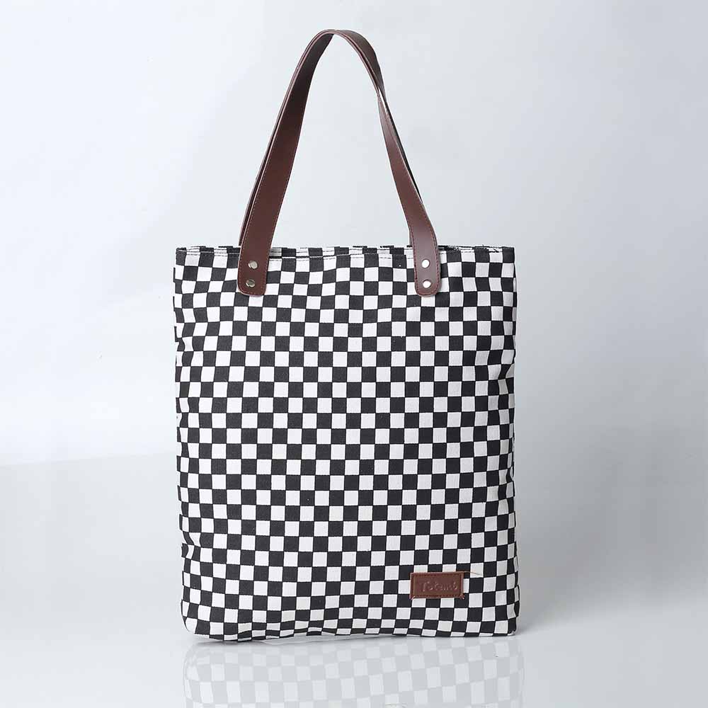 Tas Totebag Cewe Wanita Selempang Brand Totemi Motif Lokal Premium TTM 010