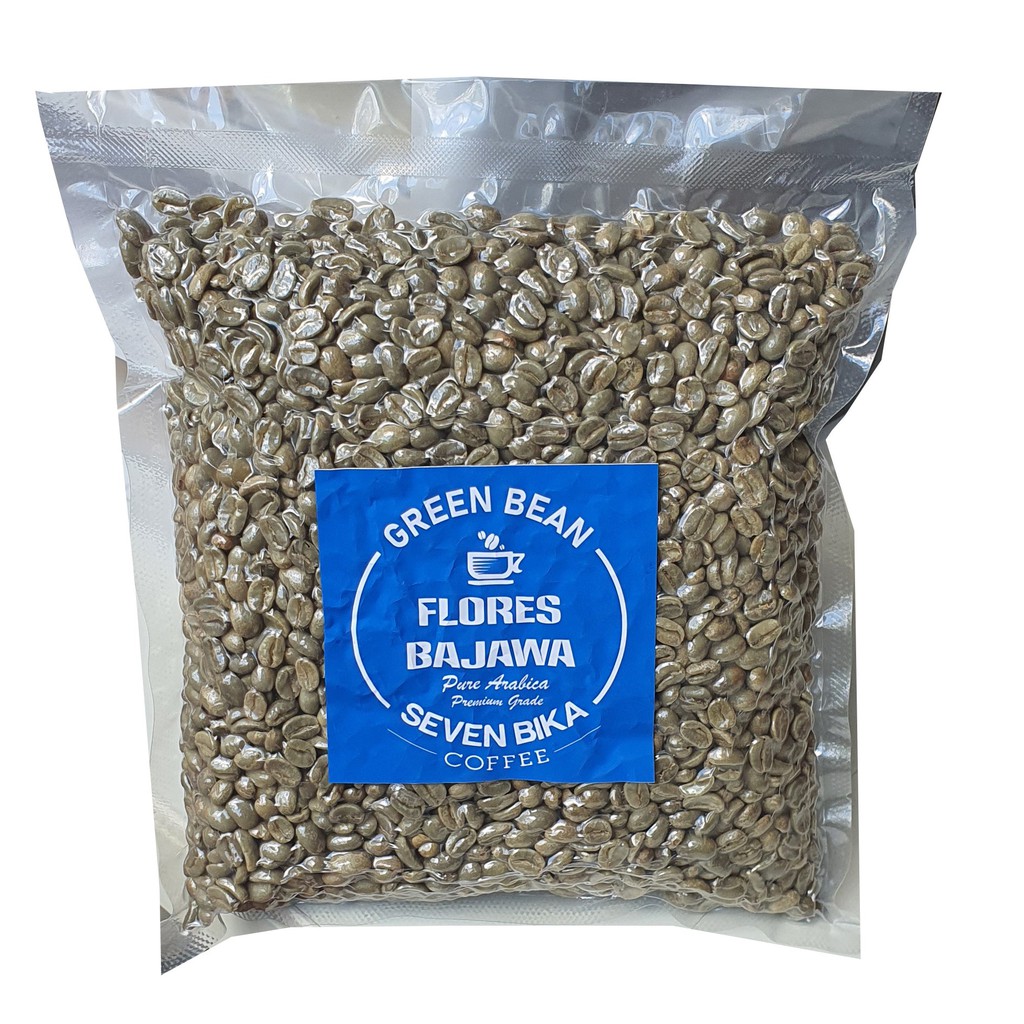 

Seven Bika Flores Bajawa Pure Arabica Green Beans [Biji Kopi Mentah] Grade1 1 Kg