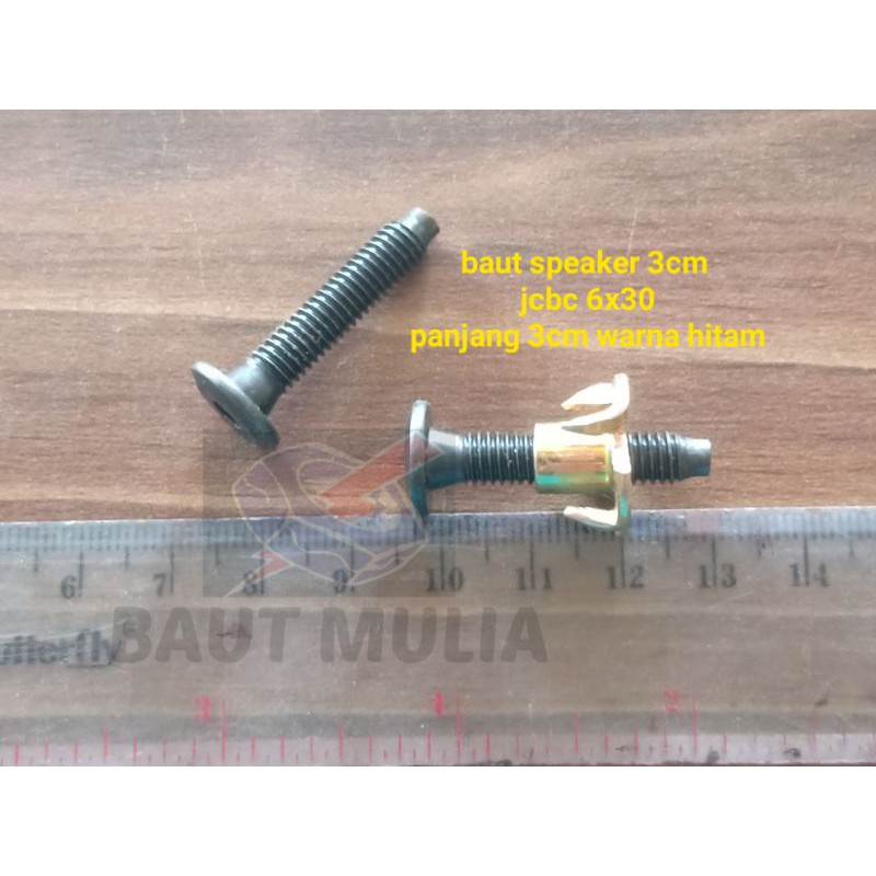 Jual Baut Speaker X Hitam Jcbc Cm Mur Cakar Tolong Baca Diskripsi