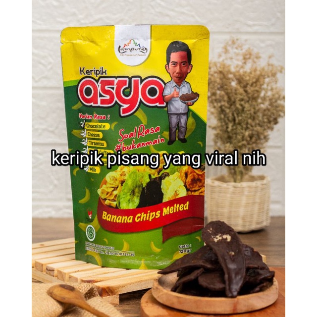 

KERIPIK PISANG COKLAT MELTED ASYA KERIPIK VIRAL