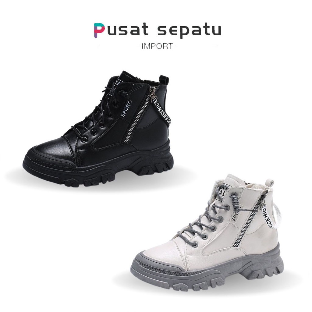 Sepatu Boots Wanita Import Premium Quality 1090