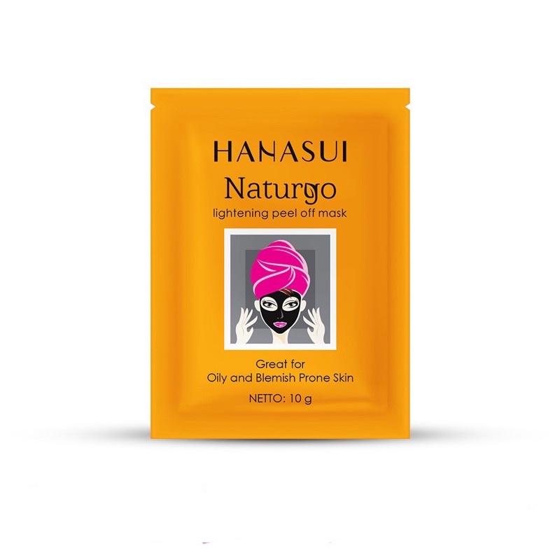 HANASUI Naturgo Peel Off Masker Ecer / Box