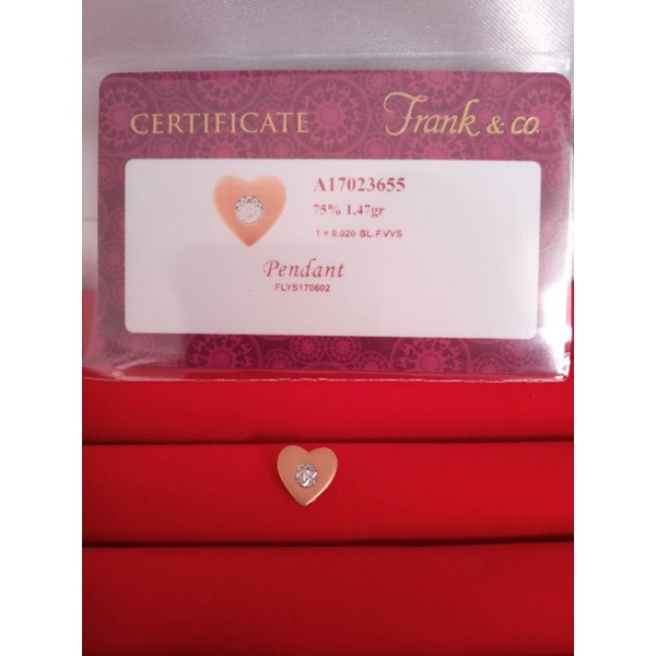 liontin frank and co love