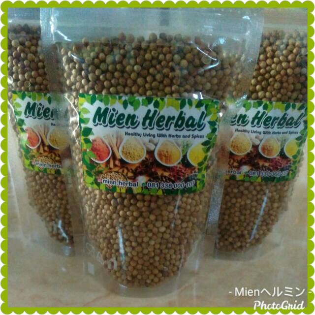 

Ketumbar murni tanpa pemutih 100gram