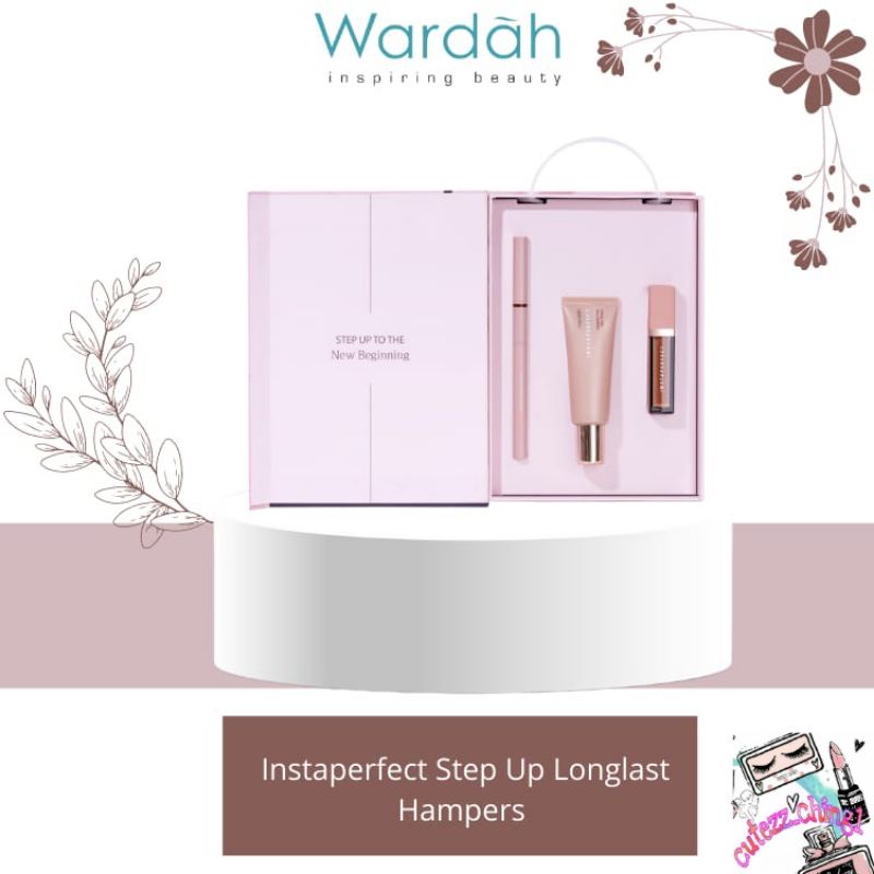 ☃Cutezz_Ching1☃Wardah Instaperfect Step Up Longlast Look Hampers