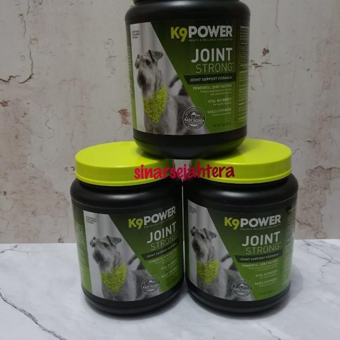 PROMO Supplement Vitamin Anjing K9 Power Joint Strong 907g Murah