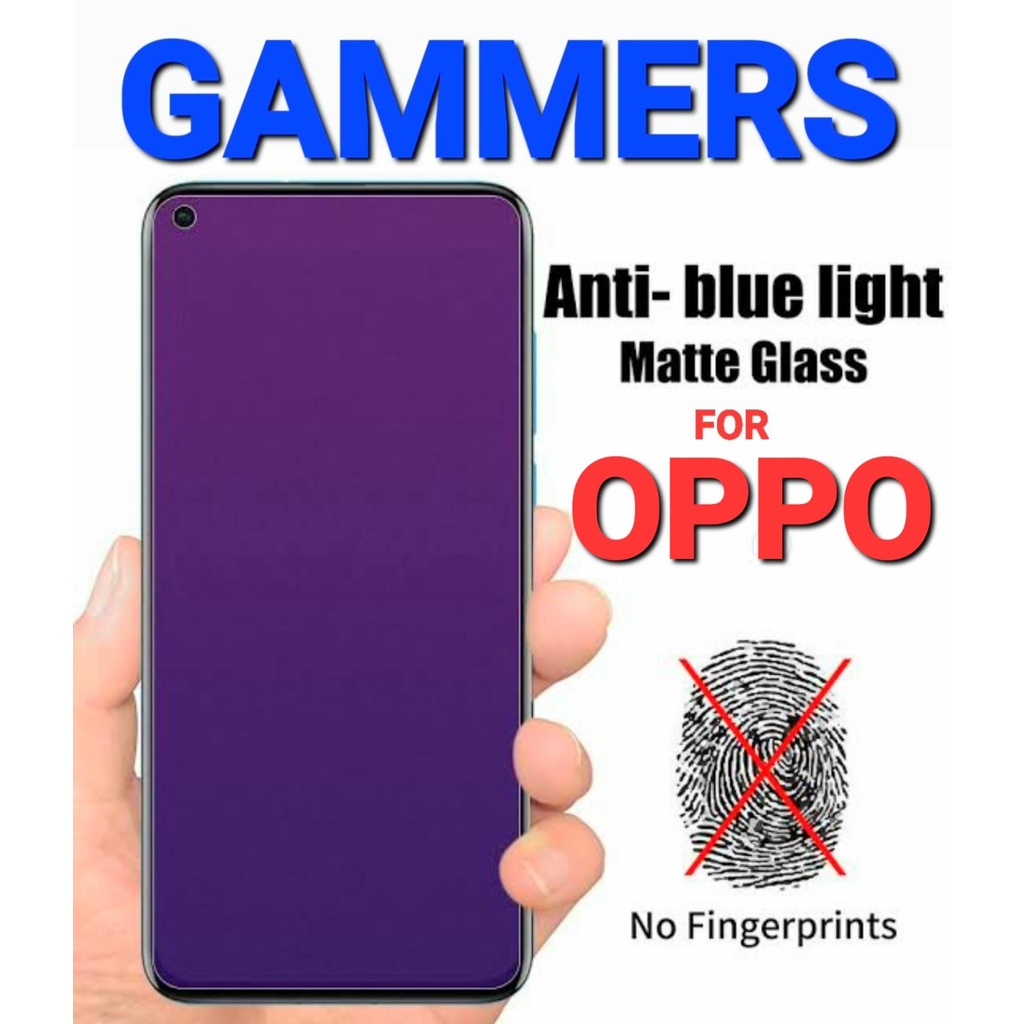 TEMPERED GLASS CERAMIC GAME ANTI RADIASI 9H ORIGINAL 100% REAL ANTI PECAH ADEM DI MATA HP Oppo  F1S F7 F11 Pro F15 F17 Pro F19 F19 Pro