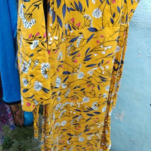 Gamis Katun Kaktus Etnik Retro Batik Rempel Jumbo Xl Busui
