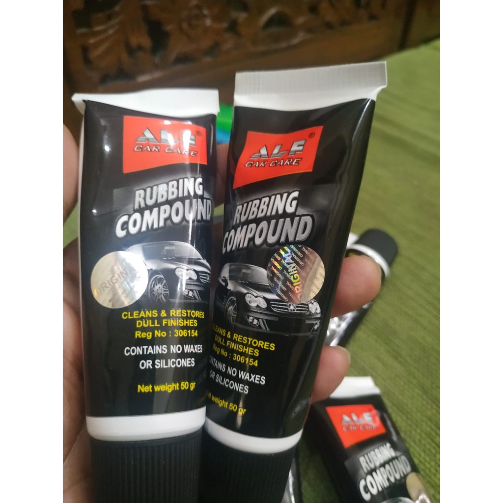 ORIGINAL ALF RUBBING COMPOUND PRO PENGHILANG BARET MOBIL