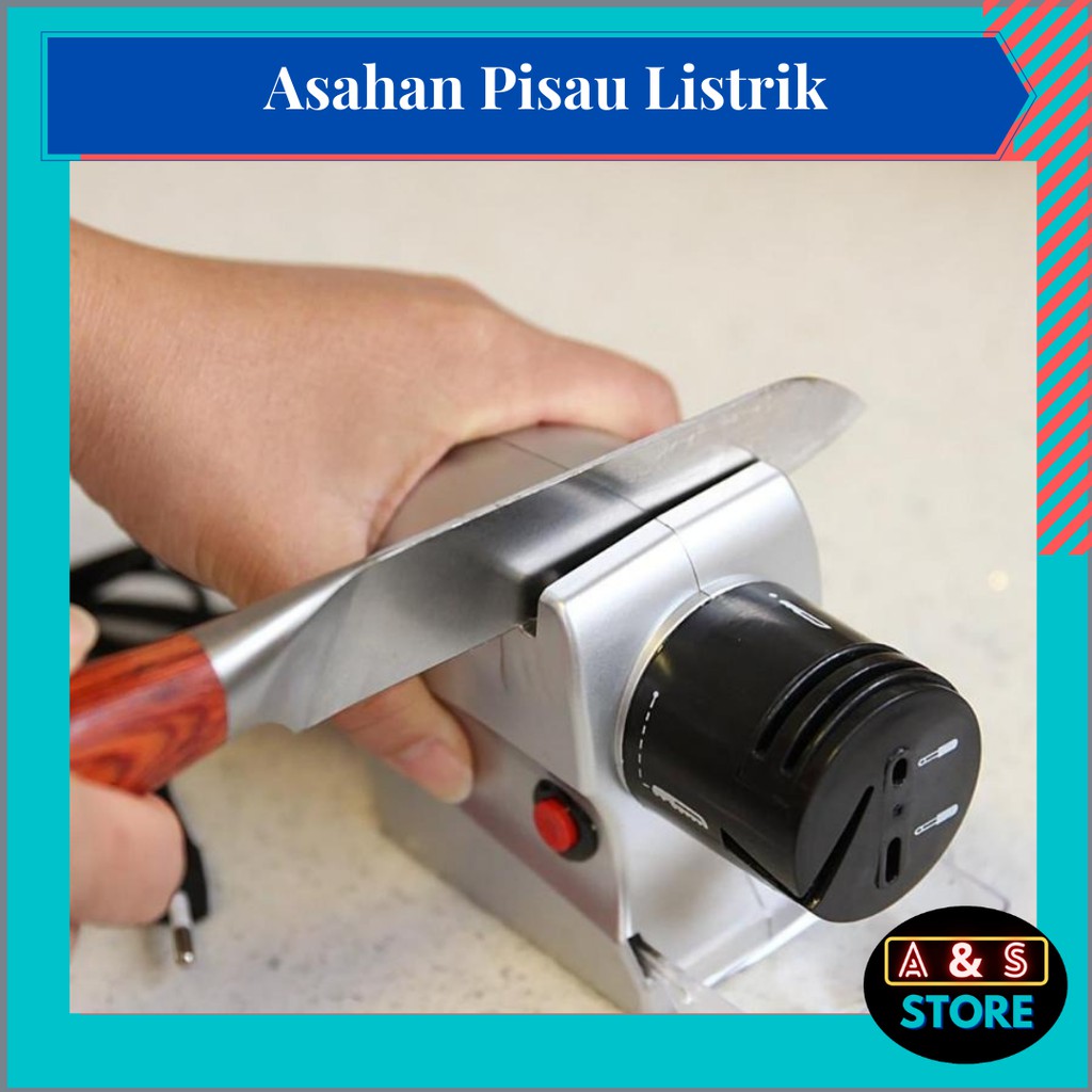 Asahan Pisau Gunting Listrik Modern Hemat Energi / Electric Knife Sharpener