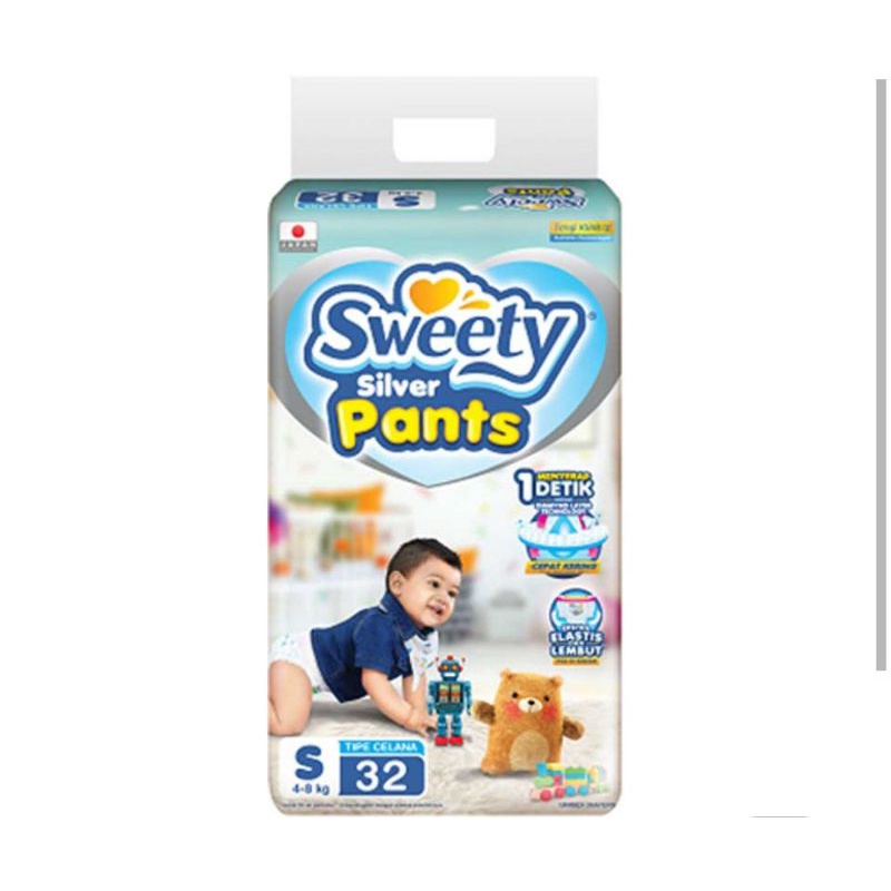 Sweety Popok Silver Pants