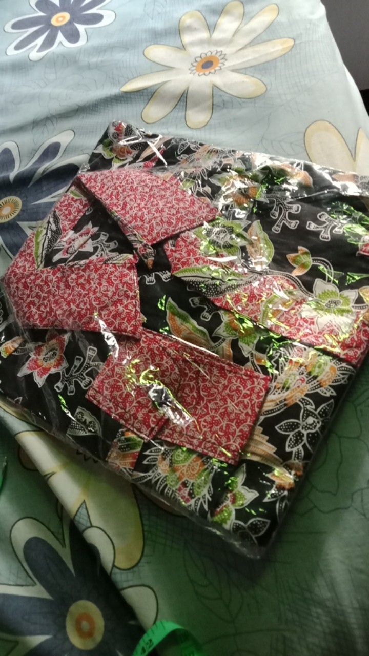 Bswart Batik Hrb026 Kenongo Padi Pekalongan M L Xl Batik Pria Murah Modern Grosir