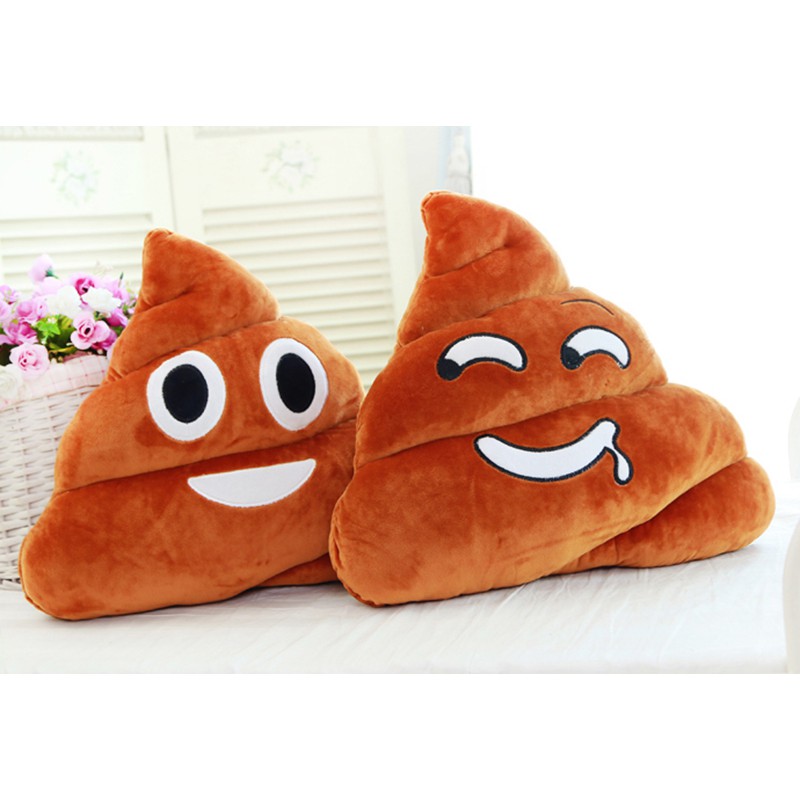 Boneka Bantal Mini Poo, Boneka Taik, iseng Hadiah Ulang Tahun