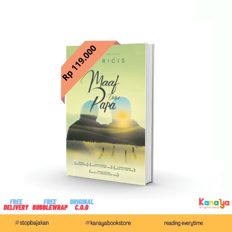Buku Terbaru Ria Ricis maaf untuk papa/loveable [Original 100%]