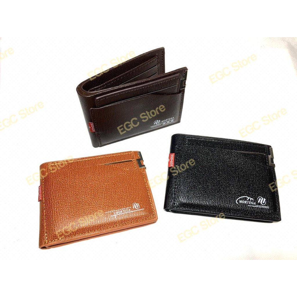 DOMPET MORTEGA LIPAT KULIT / DOMPET FASHION PRIA KULIT / DOMPET LEATHER - M-702/ M-9802 / M-8602