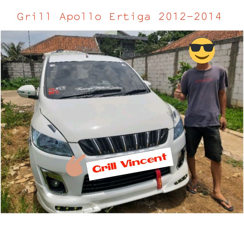 Grill Ertiga 2012-2014 model Apollo