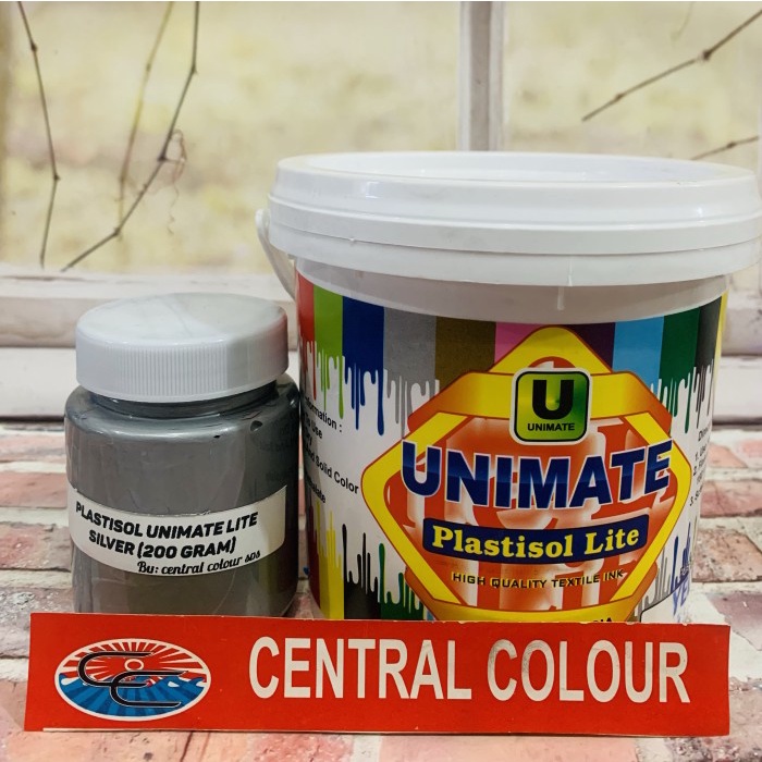 

Produk Terbaru Cat Plastisol Unimate Lite Silver / Perak - 200Gr