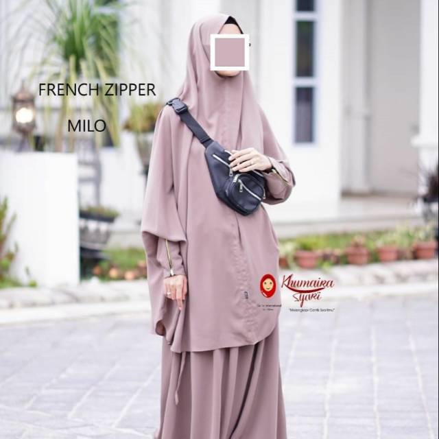 French Hijab Zipper